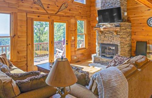 Lake Lure House | Hawk's View Log Cabin