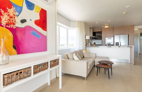 Sint Michiel Apartment | Heerlijk Zeezicht Appartement op Blue Bay