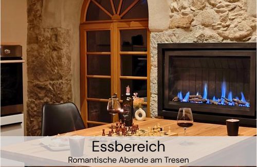 Buhlau Apartment | HexenburgbeiDresden 3 Zimmer Architektengaleriewohnung mit eigener Sauna, 2 Kaminen - Nähe Sächsische Schweiz Dresden