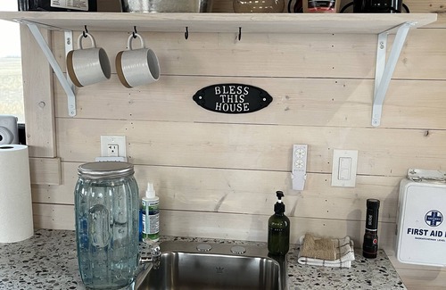 Swift Current Cabin | Hidden Haven Tiny House 2.0. Wide open spaces for humans and dogs!