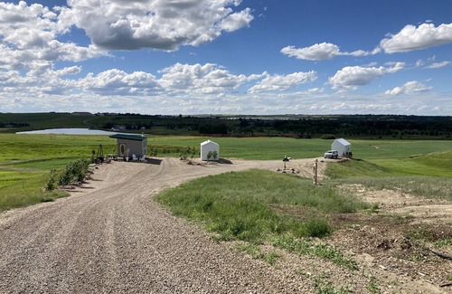 Swift Current Cabin | Hidden Haven Tiny House 2.0. Wide open spaces for humans and dogs!