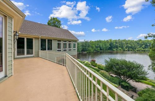 Sandston House | Hidden Waterfront Luxury Oasis with 9-Acre Pond home