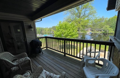 Goodman Condo | Highfalls Riverfront Condo with Riverview in Crivitz!