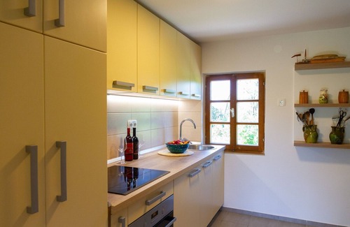 Cerklje ob Krki House | Hillside Haven Holiday Home with Sauna and Hot-Tub - One Bedroom Holiday Home with Sauna and Hot-Tub