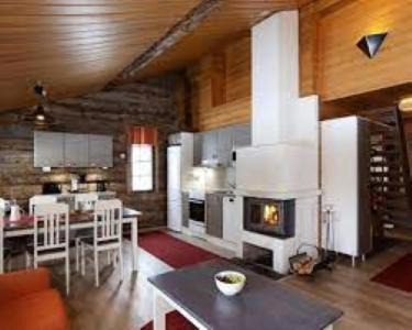 Kuusamo Ski Chalet | Hirsimökki 3 mh ja sauna