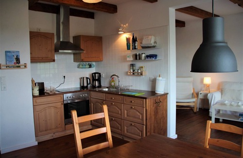 Havelsee Apartment | Historic courtyard on the water with private jetty and boat