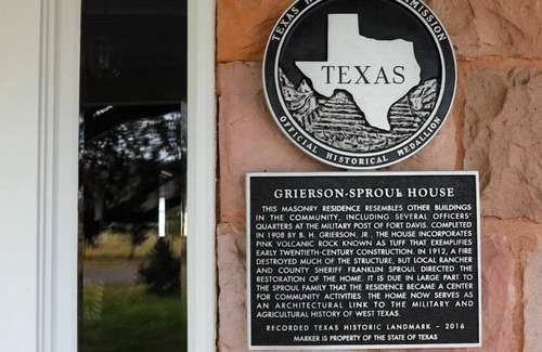 Fort Davis House | Historic Home Fort Davis, TX in the boulders.
