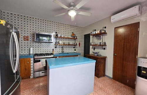 Downtown Mazatlan House | Historic Home with Roof-top Terrace and Grill