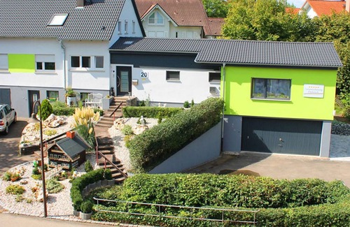 Beuren Apartment | Holiday Apartment Dieterich 1 with Terrace, Private Garden and Wi-Fi