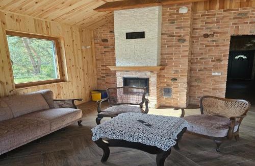 Szczecinek House | Holiday Home by Lake Wierzchowo with Private Beach