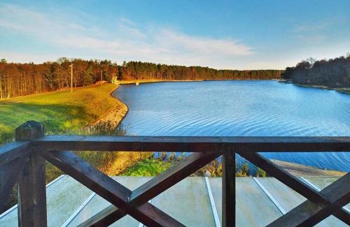 gmina Manowo House | Holiday house by the lake with a fireplace