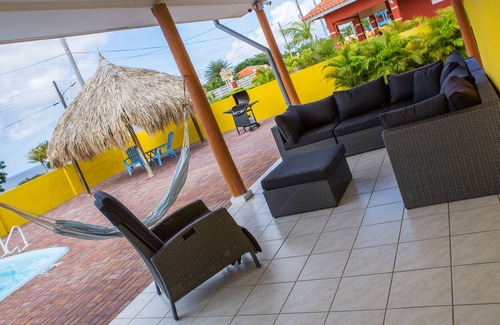 Sabana Westpunt Villa | Holiday Villa with privat pool 2 minutes from the beach .