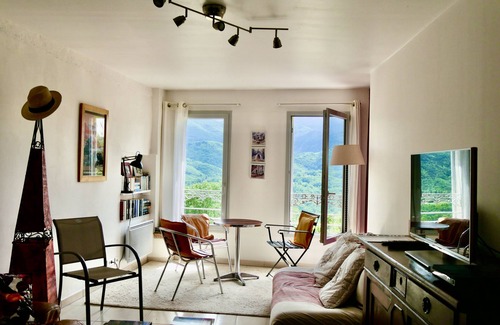 Roquefixade House | Home and garden located in village character - panoramic view