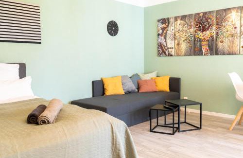 Zentrum-Sued Apartment | Home Shanti - Studio, Südvorstadt, Balkon, TV