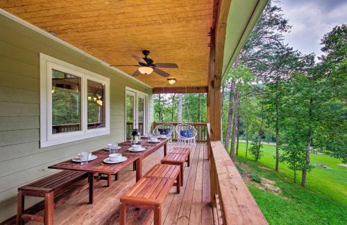 Fairview House | Home with Deck and Game Room - 8 Mi to Asheville