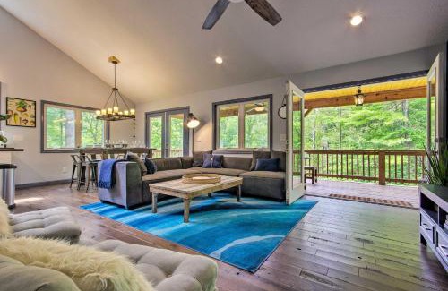 Fairview House | Home with Deck and Game Room - 8 Mi to Asheville
