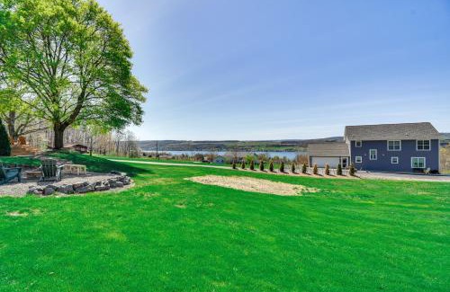Town of Milo Apartment | Home with Lake Views on Finger Lakes Wine Trail