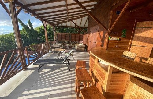 Pointe-Noire Villa | Homerez - 150 m away from the beach! Amazing villa for 16 ppl. with shared pool