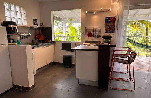 Petit-Bourg Apartment | Homerez - Cozy Studio in Petit-Bourg with Terrace 30 m²