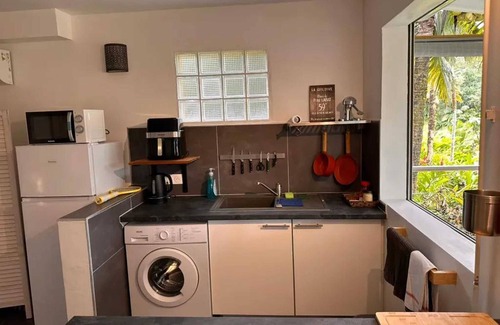 Petit-Bourg Apartment | Homerez - Cozy Studio in Petit-Bourg with Terrace 30 m²