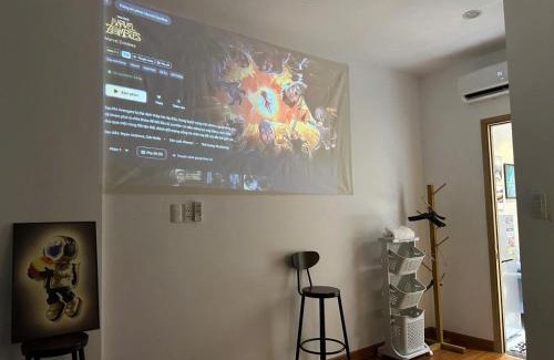 Long Xuyen Apartment | Homestay Máy chiếu vs Ban công ngắm thành phố - Marina Plaza