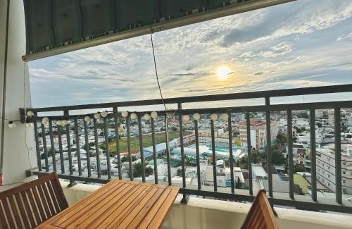 Long Xuyen Apartment | Homestay Máy chiếu vs Ban công ngắm thành phố - Marina Plaza