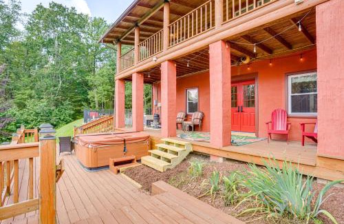 Crellin House | Hot Tub, Game Room and Fall Views Deep Creek Cabin