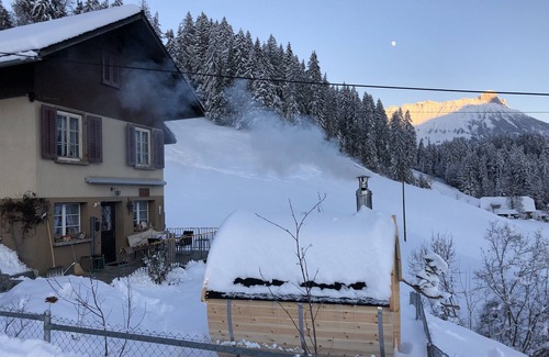 Schangnau House | House for peace and relaxation in the countryside with sauna barrel on request