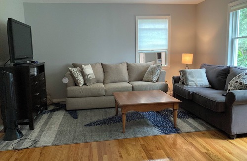 New Durham House | House with private sandy beach & dock plus hiking and snowmobile access