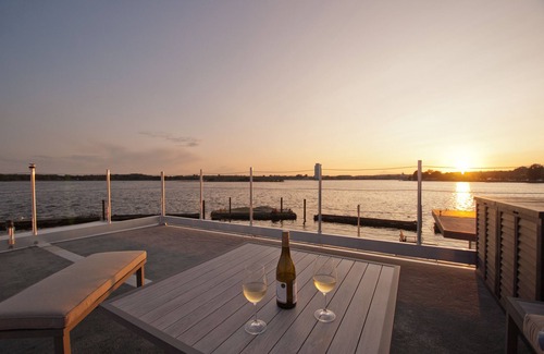 Schleswig Boat Rental | Houseboat Moin Madita with exclusive mooring on the Schlei