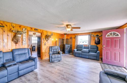 Encampment House | Hunt, Fish and Hike Home with Deck in Encampment