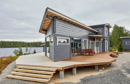 Taivalkoski Villa | Huvila erämaajärven rannalla Taivalkoskella