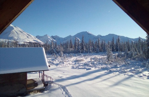 Cantwell Cabin | Igloo City Cabin Rentals #1 Charming Cabin in Broad Pass at the Igloo Property