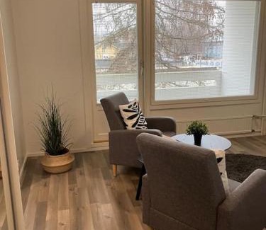 Rauma Apartment | Ihastuttava yksiö loistopaikalla