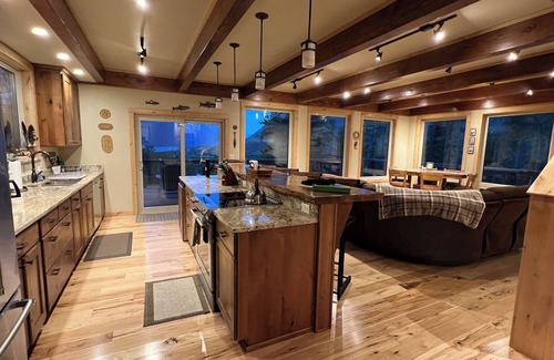 Cooper Landing House | Incredible Views of the Kenai River and Mountains, Home sits on 5 Private acres!