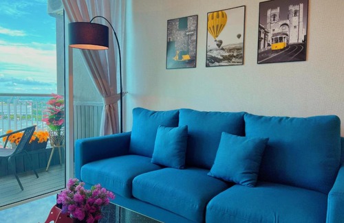 Taman Teh Teng Seng Apartment | Ipoh Family Suite W Balcony -8PAX- FREE Parking by AfterTea Home