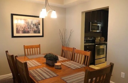 Ludington Condo | It's a Pool View Paradise!