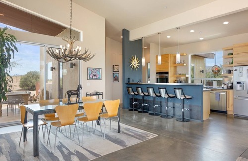 Pioneertown House | Jackalope Junction-pool, Hot Tub, Fire Pit, Bbq & Desert Views! 2 Bedroom Home by RedAwning