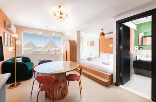 Al Haram Apartment | Jacuzzi Studio By The Historic Pyramids Apt5