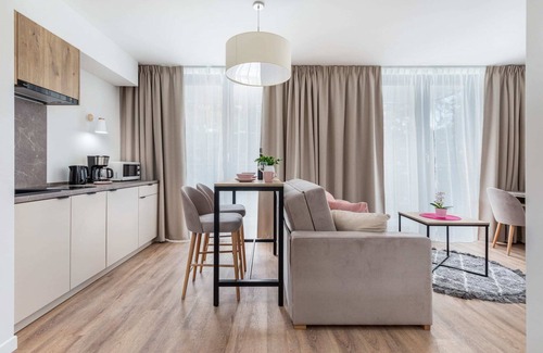 Mielno Apartment | Jantaris A18 | Studio by the Beach | A/C | Balcony