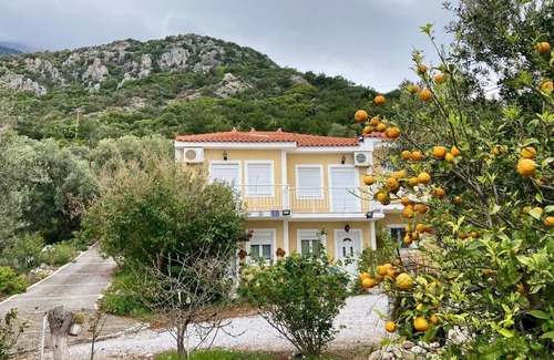 Avlakia Apartment | Jimmy Anna Beachfront Apartments Private Beach