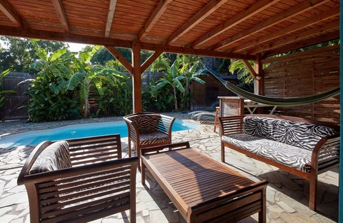 Rifflet Villa | kaz a coco, blue villa with private pool, 2 bedrooms, 2 bathrooms