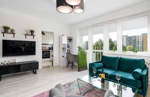 Grunwald Apartment | Keplera 8B Poznań | Comfy Studio with Balcony