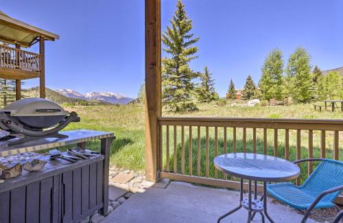 Summit Cove Apartment | Keystone Condo with Patio and Mountain Views!