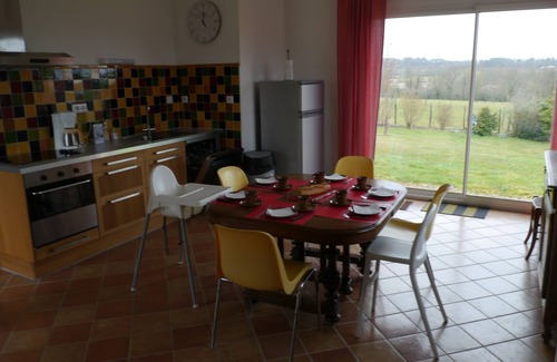 Saint-Martin-de-Gurson House | Kidsproof holiday home with private heated pool