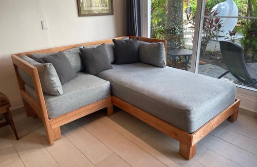 Cabarete Apartment | Kite Beach Oceanfront Two Bedroom Patio and Garden