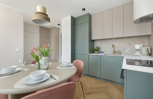 Kolobrzeg Apartment | Kolumba 25 | Pastel Apartment | Balcony | Parking