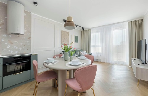 Kolobrzeg Apartment | Kolumba 25 | Pastel Apartment | Balcony | Parking