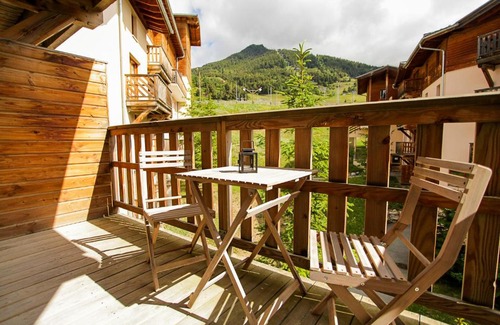 Aussois Apartment | L'Alpin- Appartement 2ch au pied des pistes- tarif lits faits et linge de toilette compris