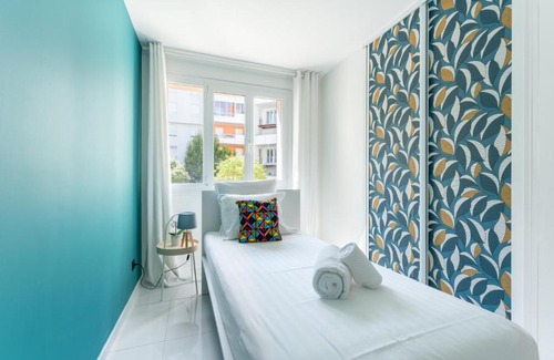 Part Dieu - Bir Hakeim Apartment | L'Amharique - À Lyon, 5min de la gare Part-Dieu